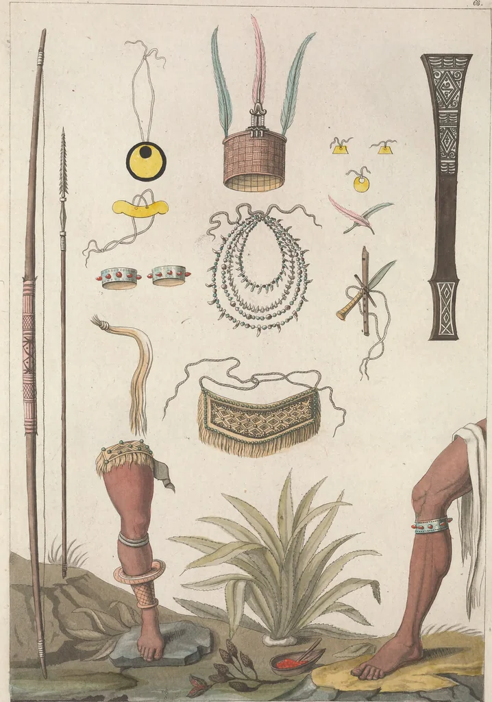An illustration from Le Costume ancien et moderne ; ou, Histoire du gouvernement, de la milice, de la religion, des arts, sciences et usages de tous les peuples anciens et modernes, d'après les monumens de l'antiquité et accompagné de dessins analogues au sujet, 1815, leaf 595