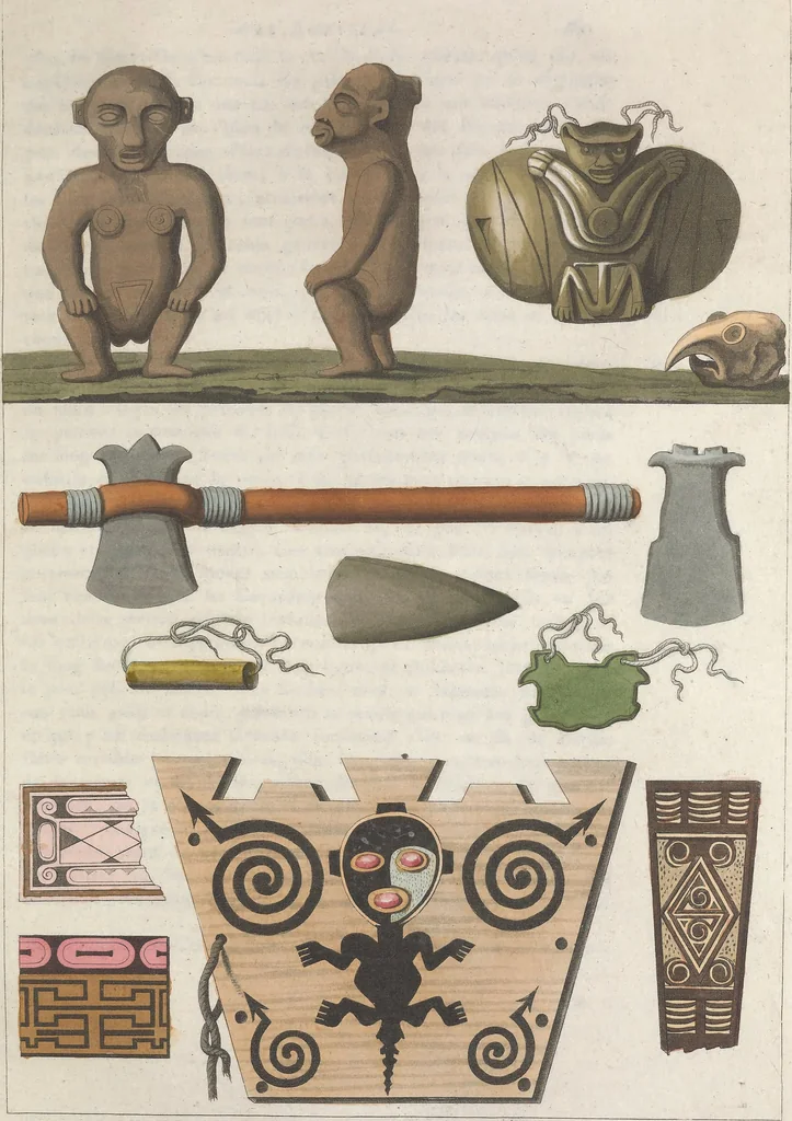 An illustration from Le Costume ancien et moderne ; ou, Histoire du gouvernement, de la milice, de la religion, des arts, sciences et usages de tous les peuples anciens et modernes, d'après les monumens de l'antiquité et accompagné de dessins analogues au sujet, 1815, leaf 606