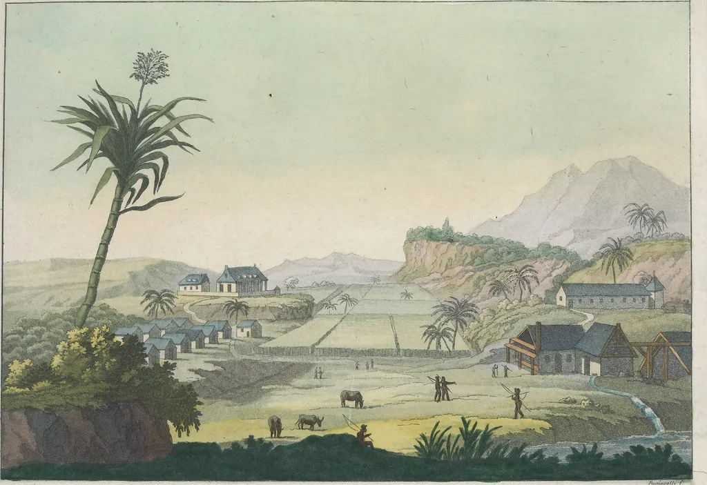 An illustration from Le Costume ancien et moderne ; ou, Histoire du gouvernement, de la milice, de la religion, des arts, sciences et usages de tous les peuples anciens et modernes, d'après les monumens de l'antiquité et accompagné de dessins analogues au sujet, 1815, leaf 618