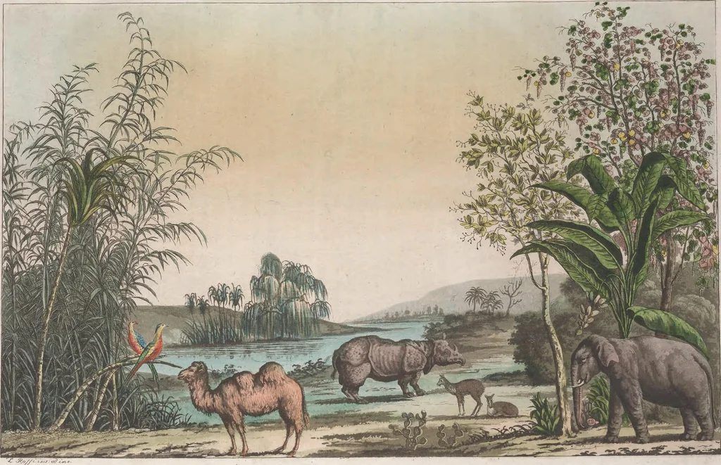 An illustration from Le Costume ancien et moderne ; ou, Histoire du gouvernement, de la milice, de la religion, des arts, sciences et usages de tous les peuples anciens et modernes, d'après les monumens de l'antiquité et accompagné de dessins analogues au sujet, 1815, leaf 100