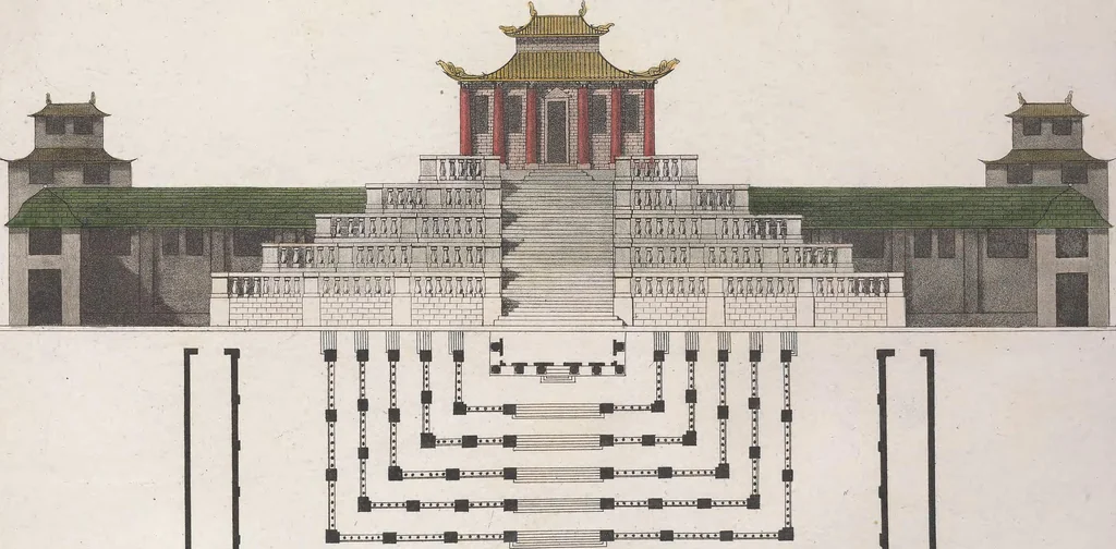 An illustration from Le Costume ancien et moderne ; ou, Histoire du gouvernement, de la milice, de la religion, des arts, sciences et usages de tous les peuples anciens et modernes, d'après les monumens de l'antiquité et accompagné de dessins analogues au sujet, 1815, leaf 172