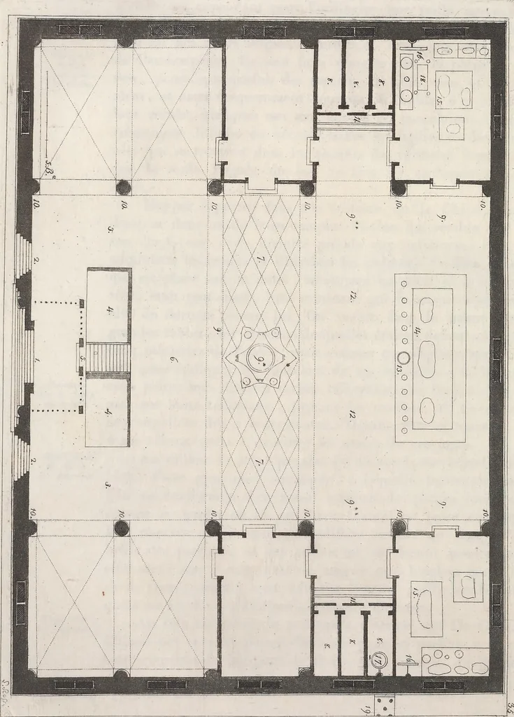 An illustration from Le Costume ancien et moderne ; ou, Histoire du gouvernement, de la milice, de la religion, des arts, sciences et usages de tous les peuples anciens et modernes, d'après les monumens de l'antiquité et accompagné de dessins analogues au sujet, 1815, leaf 268