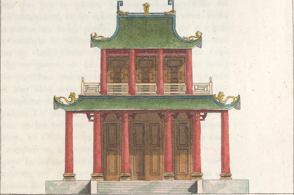 An illustration from Le Costume ancien et moderne ; ou, Histoire du gouvernement, de la milice, de la religion, des arts, sciences et usages de tous les peuples anciens et modernes, d'après les monumens de l'antiquité et accompagné de dessins analogues au sujet, 1815, leaf 347