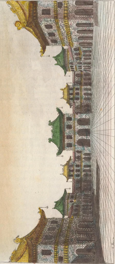 An illustration from Le Costume ancien et moderne ; ou, Histoire du gouvernement, de la milice, de la religion, des arts, sciences et usages de tous les peuples anciens et modernes, d'après les monumens de l'antiquité et accompagné de dessins analogues au sujet, 1815, leaf 357