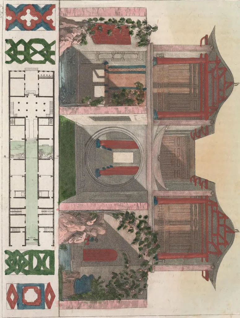 An illustration from Le Costume ancien et moderne ; ou, Histoire du gouvernement, de la milice, de la religion, des arts, sciences et usages de tous les peuples anciens et modernes, d'après les monumens de l'antiquité et accompagné de dessins analogues au sujet, 1815, leaf 370