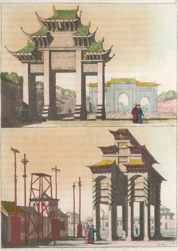 An illustration from Le Costume ancien et moderne ; ou, Histoire du gouvernement, de la milice, de la religion, des arts, sciences et usages de tous les peuples anciens et modernes, d'après les monumens de l'antiquité et accompagné de dessins analogues au sujet, 1815, leaf 381