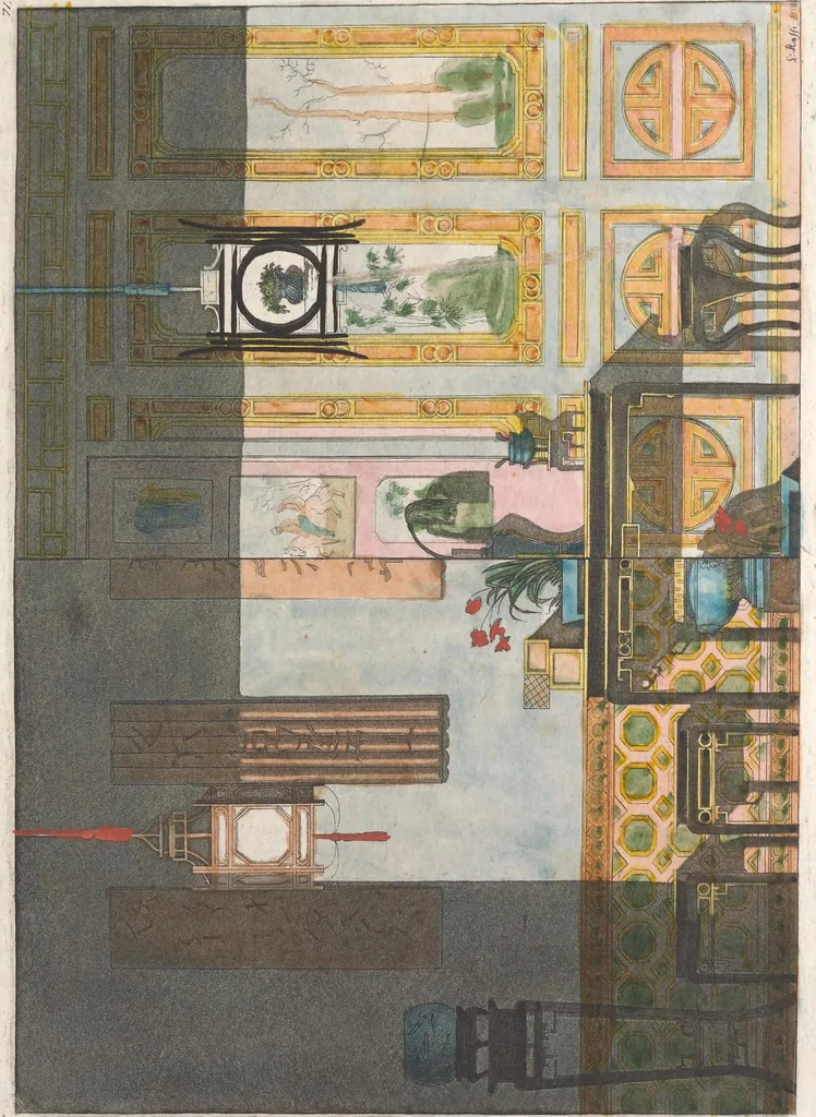 An illustration from Le Costume ancien et moderne ; ou, Histoire du gouvernement, de la milice, de la religion, des arts, sciences et usages de tous les peuples anciens et modernes, d'après les monumens de l'antiquité et accompagné de dessins analogues au sujet, 1815, leaf 493