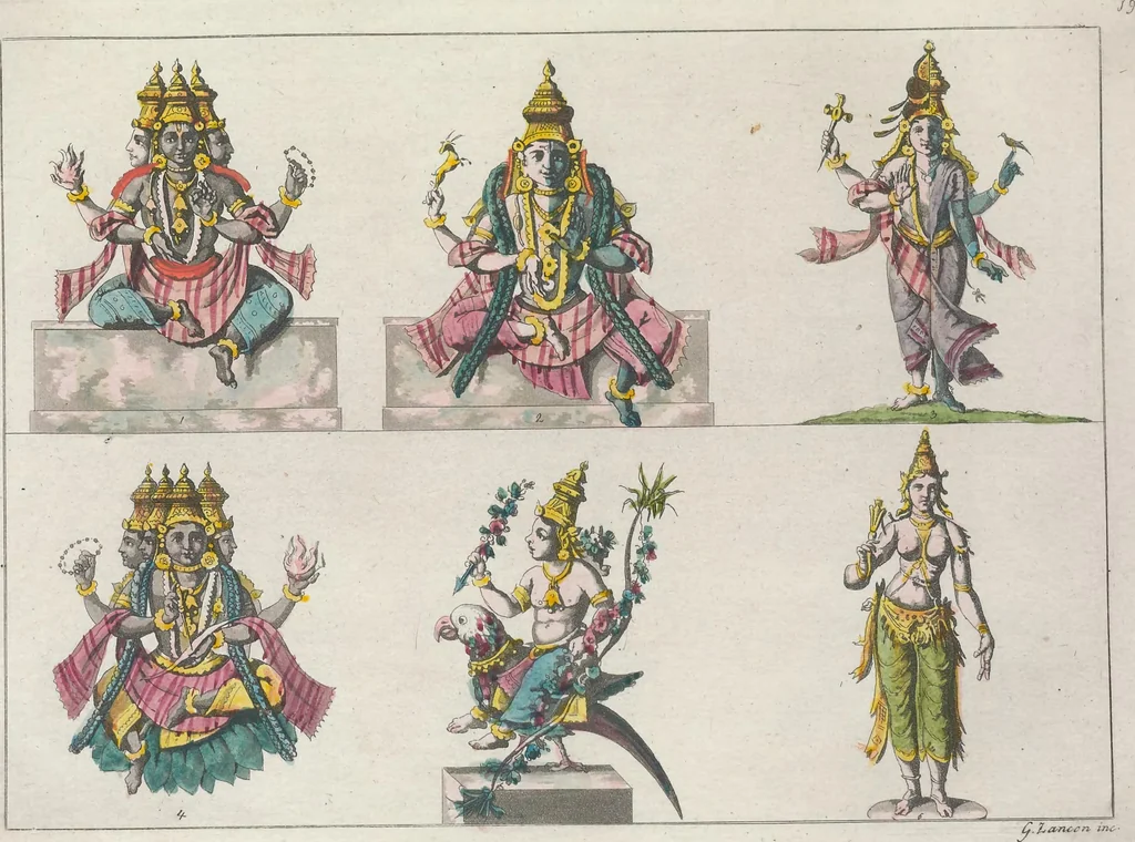 An illustration from Le Costume ancien et moderne ; ou, Histoire du gouvernement, de la milice, de la religion, des arts, sciences et usages de tous les peuples anciens et modernes, d'après les monumens de l'antiquité et accompagné de dessins analogues au sujet, 1815, leaf 179