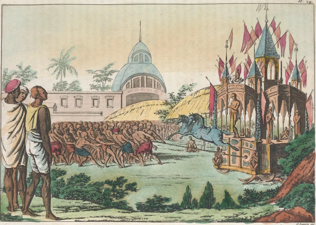 An illustration from Le Costume ancien et moderne ; ou, Histoire du gouvernement, de la milice, de la religion, des arts, sciences et usages de tous les peuples anciens et modernes, d'après les monumens de l'antiquité et accompagné de dessins analogues au sujet, 1815, leaf 210