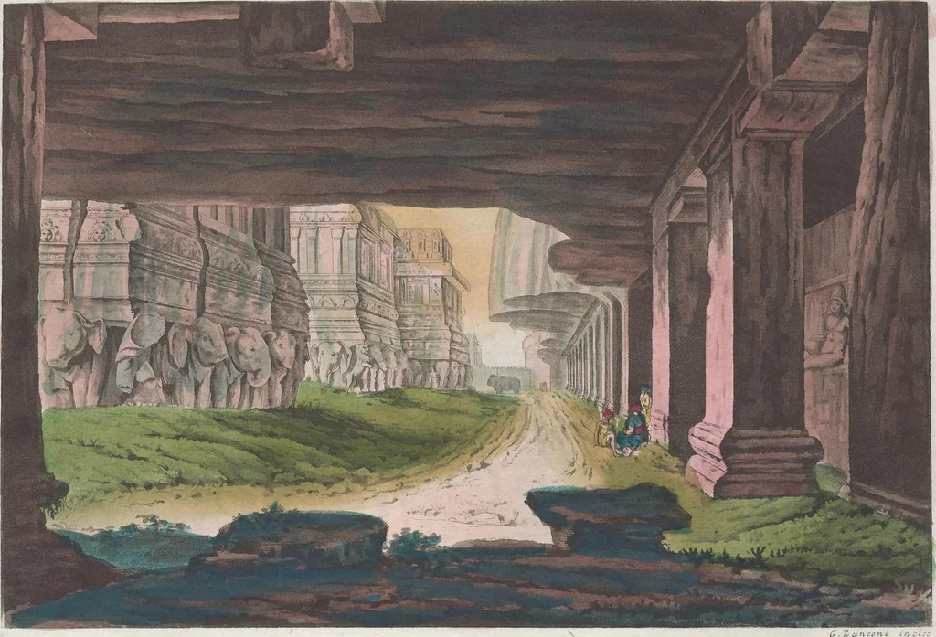 An illustration from Le Costume ancien et moderne ; ou, Histoire du gouvernement, de la milice, de la religion, des arts, sciences et usages de tous les peuples anciens et modernes, d'après les monumens de l'antiquité et accompagné de dessins analogues au sujet, 1815, leaf 291