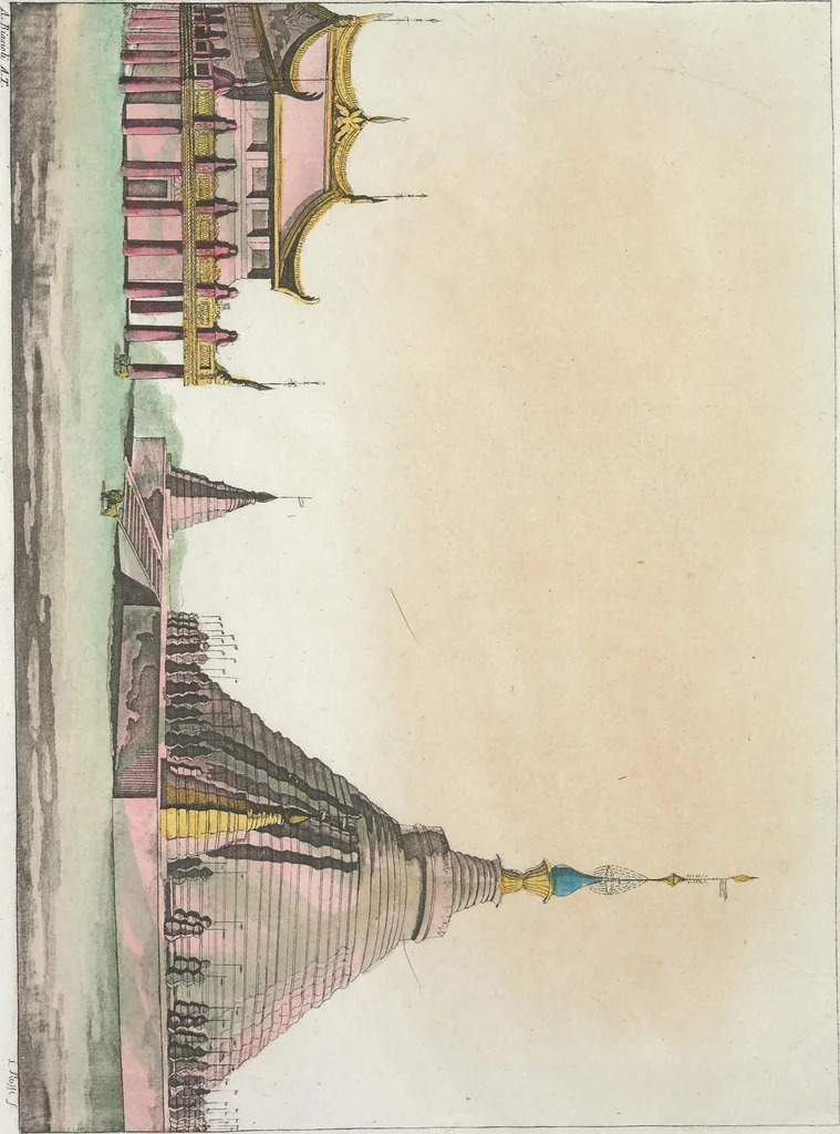 An illustration from Le Costume ancien et moderne ; ou, Histoire du gouvernement, de la milice, de la religion, des arts, sciences et usages de tous les peuples anciens et modernes, d'après les monumens de l'antiquité et accompagné de dessins analogues au sujet, 1815, leaf 539