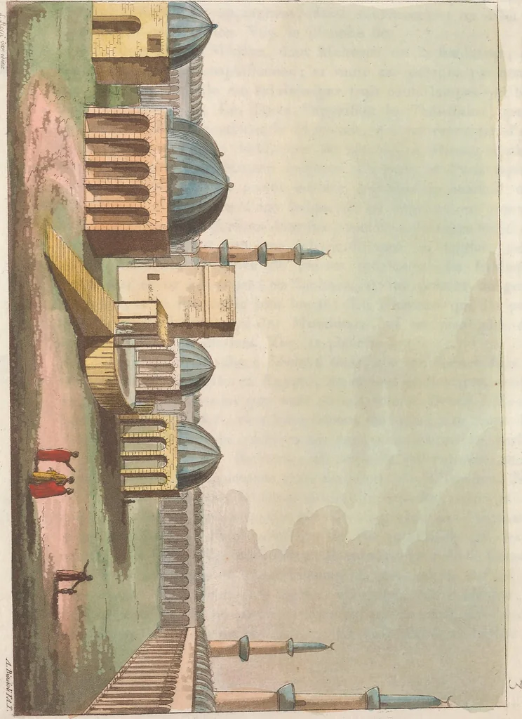 An illustration from Le Costume ancien et moderne ; ou, Histoire du gouvernement, de la milice, de la religion, des arts, sciences et usages de tous les peuples anciens et modernes, d'après les monumens de l'antiquité et accompagné de dessins analogues au sujet, 1815, leaf 291