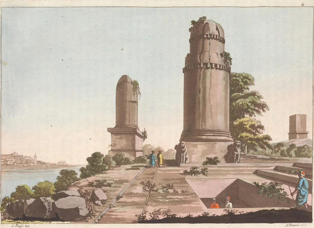 An illustration from Le Costume ancien et moderne ; ou, Histoire du gouvernement, de la milice, de la religion, des arts, sciences et usages de tous les peuples anciens et modernes, d'après les monumens de l'antiquité et accompagné de dessins analogues au sujet, 1815, leaf 30