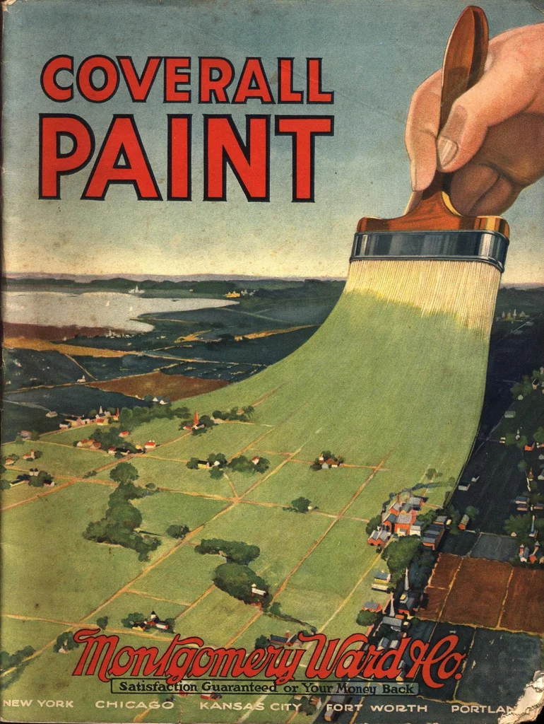 An illustration from Coverall paints., 1917, leaf 0