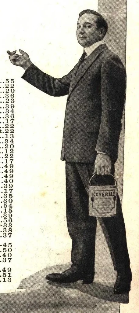 An illustration from Coverall paints., 1917, leaf 2