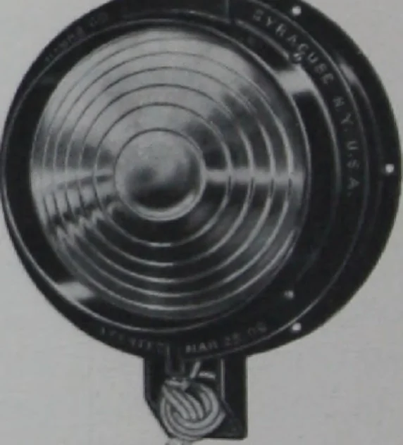 An illustration from Crouse-Hinds imperial arc headlights and imperial incandescent headlights., 1916, leaf 127