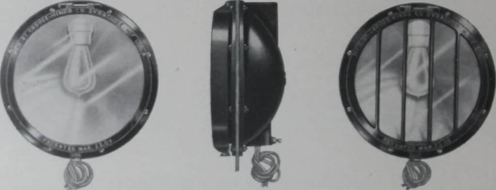 An illustration from Crouse-Hinds imperial arc headlights and imperial incandescent headlights., 1916, leaf 131