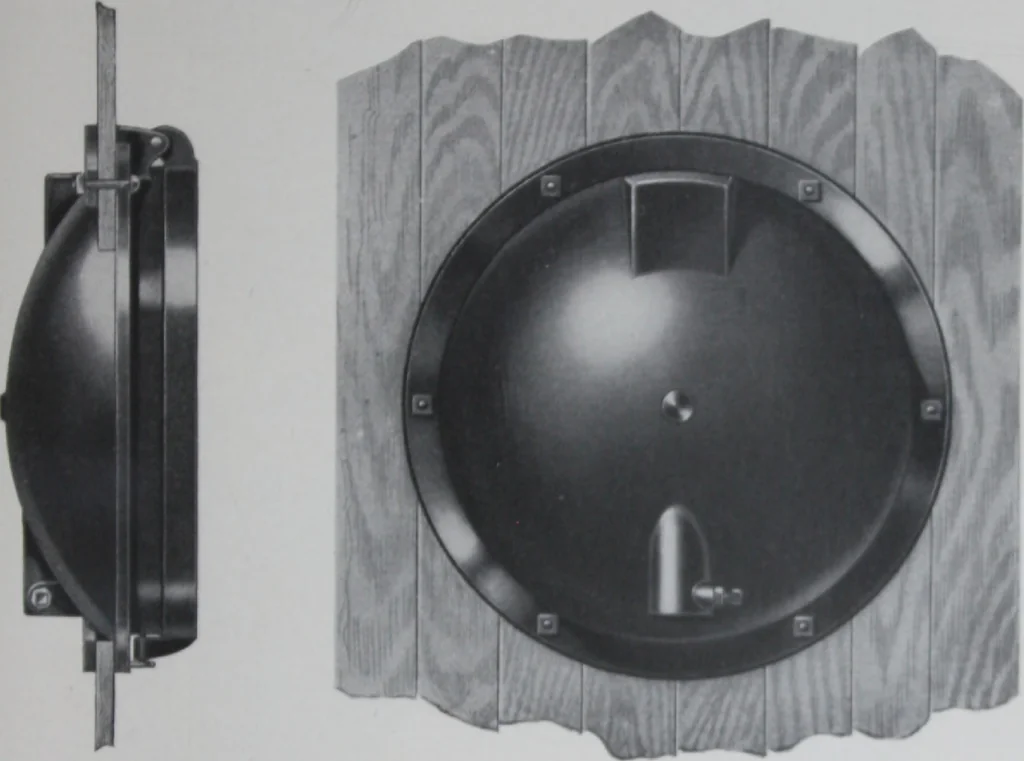 An illustration from Crouse-Hinds imperial arc headlights and imperial incandescent headlights., 1916, leaf 138