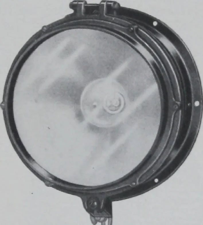 An illustration from Crouse-Hinds imperial arc headlights and imperial incandescent headlights., 1916, leaf 140