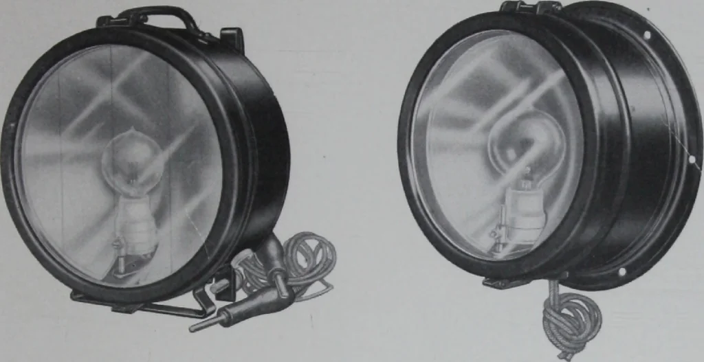 An illustration from Crouse-Hinds imperial arc headlights and imperial incandescent headlights., 1916, leaf 158