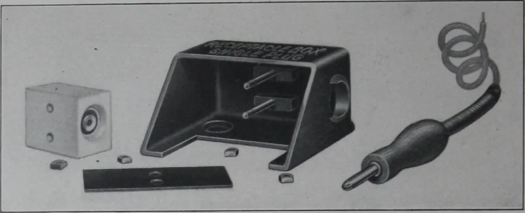 An illustration from Crouse-Hinds imperial arc headlights and imperial incandescent headlights., 1916, leaf 163