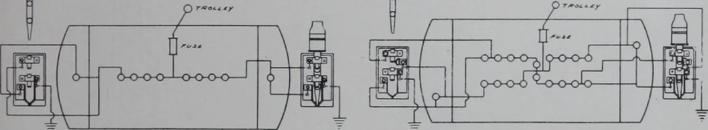 An illustration from Crouse-Hinds imperial arc headlights and imperial incandescent headlights., 1916, leaf 168
