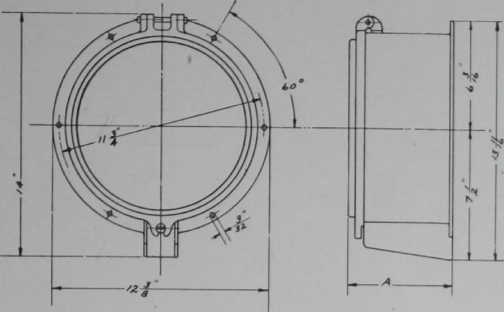An illustration from Crouse-Hinds imperial arc headlights and imperial incandescent headlights., 1916, leaf 172