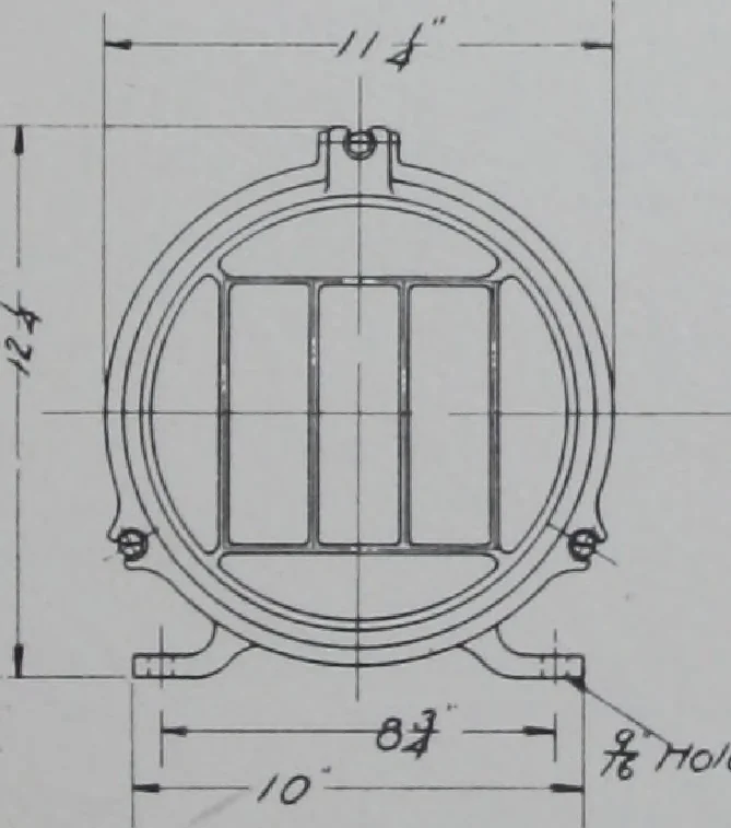 An illustration from Crouse-Hinds imperial arc headlights and imperial incandescent headlights., 1916, leaf 174