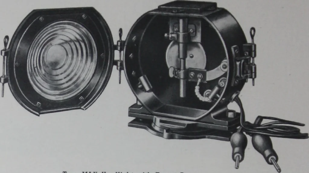An illustration from Crouse-Hinds imperial arc headlights and imperial incandescent headlights., 1916, leaf 51