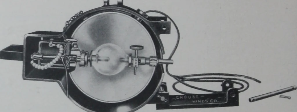 An illustration from Crouse-Hinds imperial arc headlights and imperial incandescent headlights., 1916, leaf 61