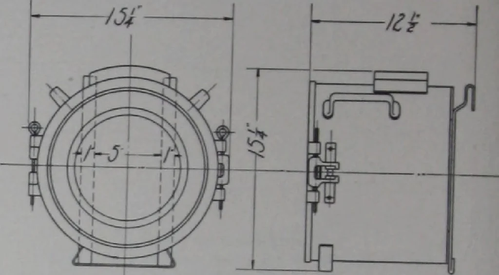 An illustration from Crouse-Hinds imperial arc headlights and imperial incandescent headlights., 1916, leaf 83