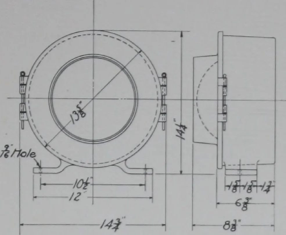An illustration from Crouse-Hinds imperial arc headlights and imperial incandescent headlights., 1916, leaf 84