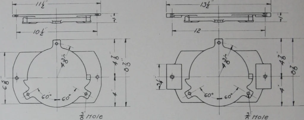An illustration from Crouse-Hinds imperial arc headlights and imperial incandescent headlights., 1916, leaf 85