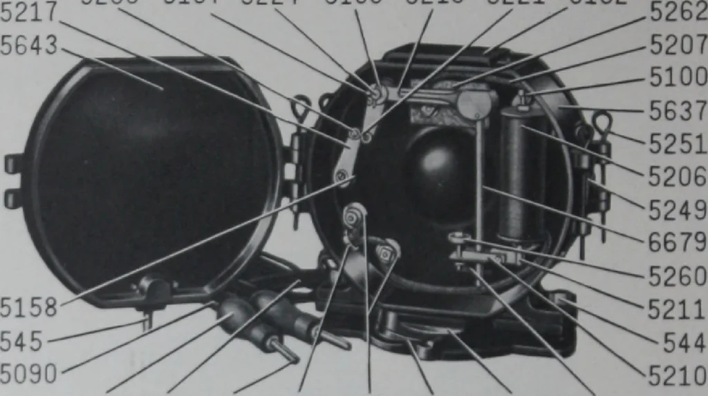 An illustration from Crouse-Hinds imperial arc headlights and imperial incandescent headlights., 1916, leaf 89