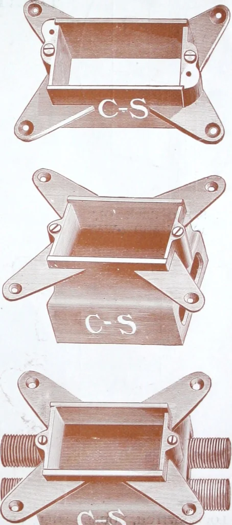 An illustration from Cutter flush switches., 1904, leaf 12