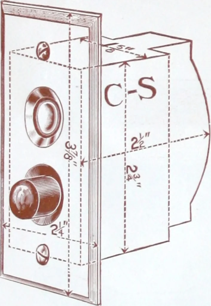 An illustration from Cutter flush switches., 1904, leaf 13