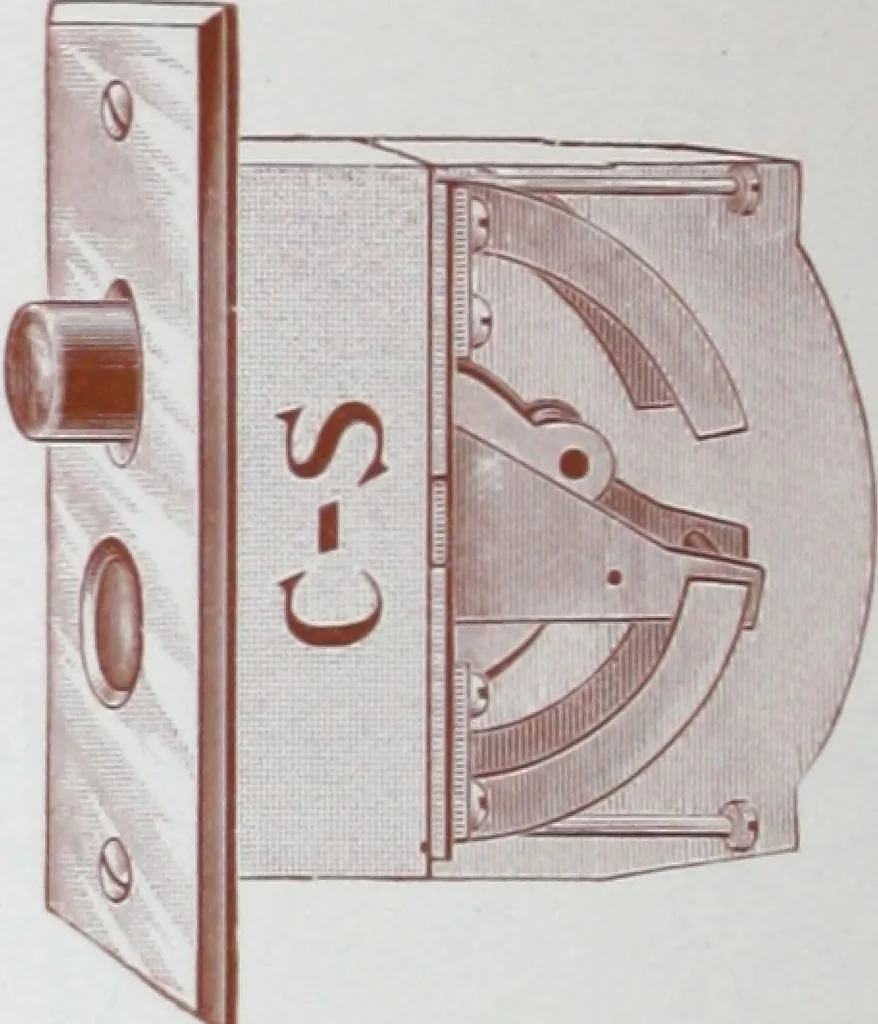An illustration from Cutter flush switches., 1904, leaf 7