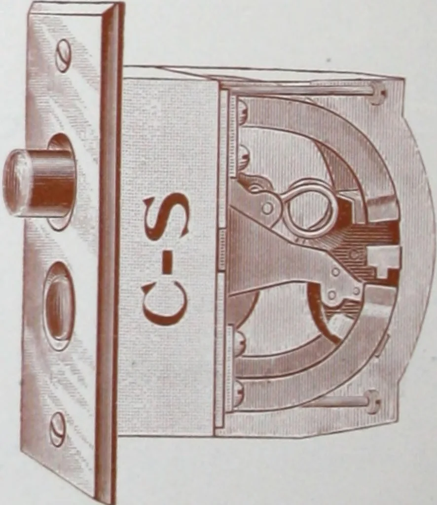 An illustration from Cutter flush switches., 1904, leaf 7