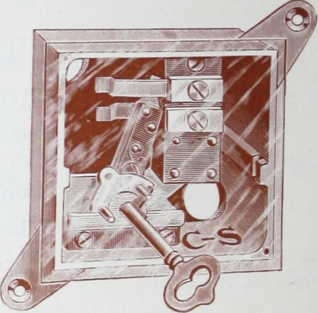 An illustration from Cutter flush switches., 1904, leaf 9