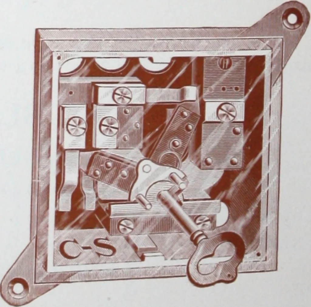 An illustration from Cutter flush switches., 1904, leaf 9