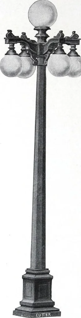 An illustration from Cutter Street and Industrial Lighting Fixtures Catalogue No. 13, 1915, leaf 35