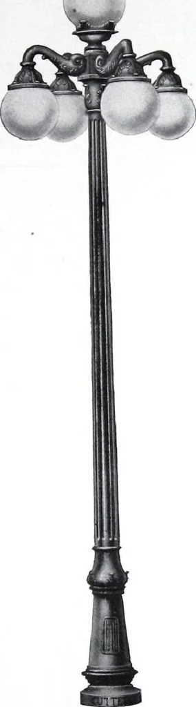 An illustration from Cutter Street and Industrial Lighting Fixtures Catalogue No. 13, 1915, leaf 38