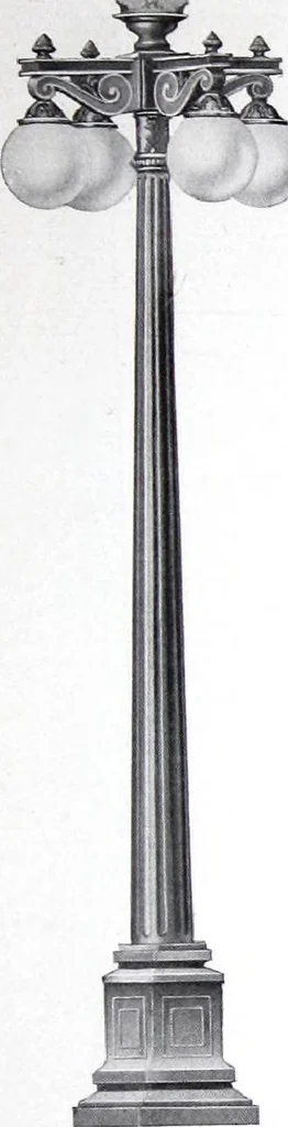 An illustration from Cutter Street and Industrial Lighting Fixtures Catalogue No. 13, 1915, leaf 40