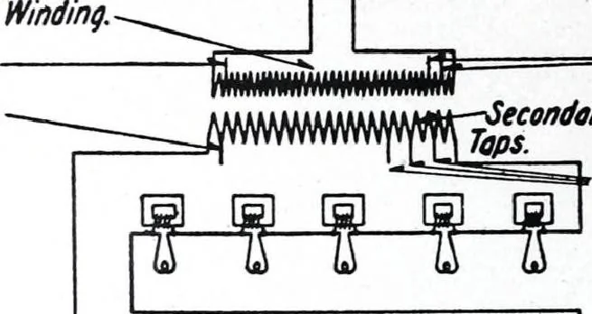 An illustration from Cutter Streethoods, Brackets, Mast Arms, Pulleys, Insulators and Pole Line Material, 1919, leaf 19