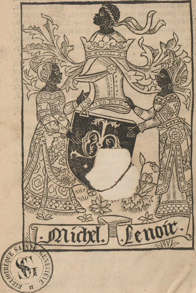 An illustration from [Imitatio Christi. Français :] Le livre intitule eternelle consolacion, 1500, leaf 183