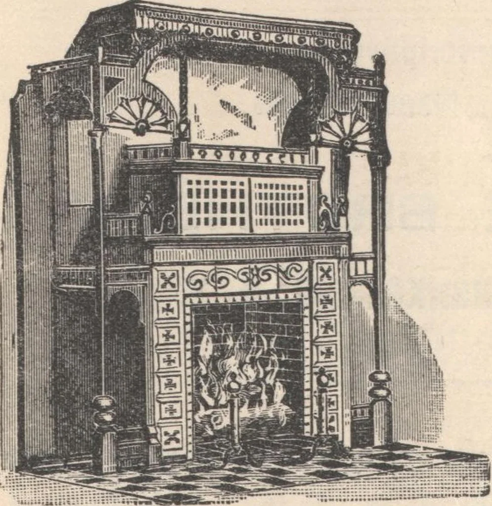 An illustration from Houses and cottages, book no. 4, 1891, leaf 62