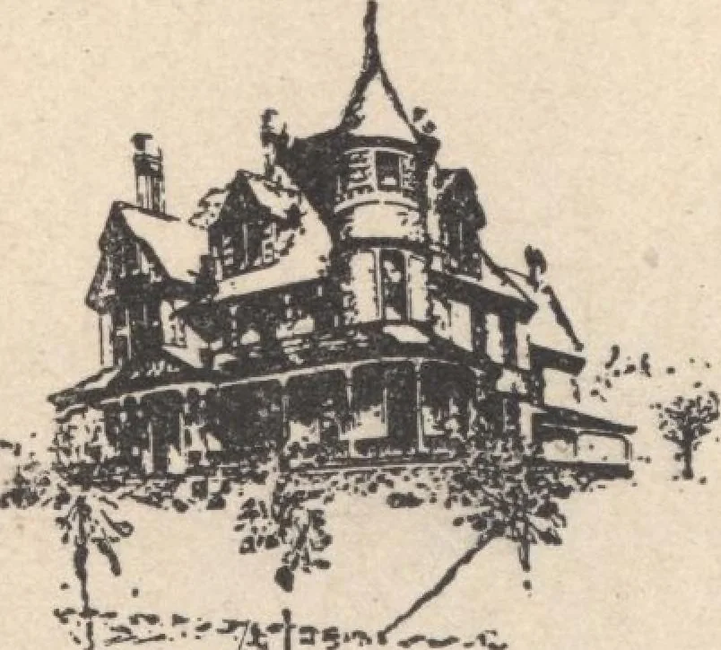 An illustration from Houses and cottages, book no. 6, 1893, leaf 84