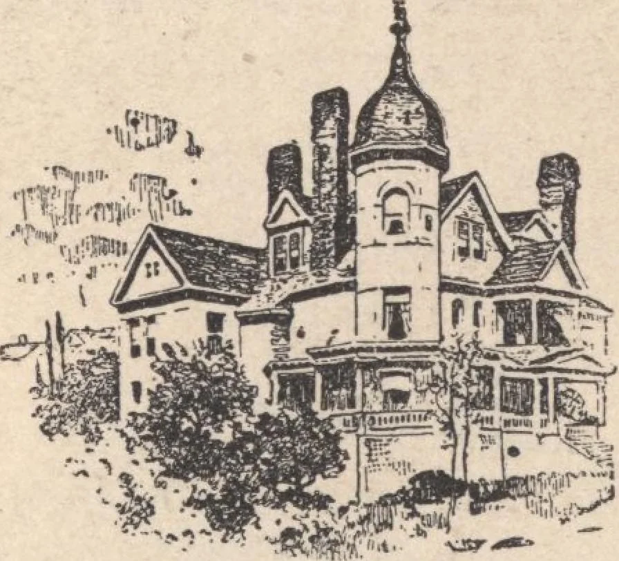 An illustration from Houses and cottages, book no. 6, 1893, leaf 84