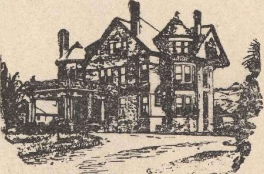 An illustration from Houses and cottages, book no. 6, 1893, leaf 84