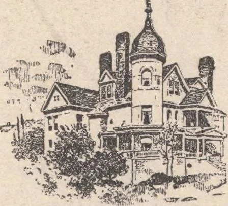 An illustration from Houses and cottages, book no. 7, 1893, leaf 121